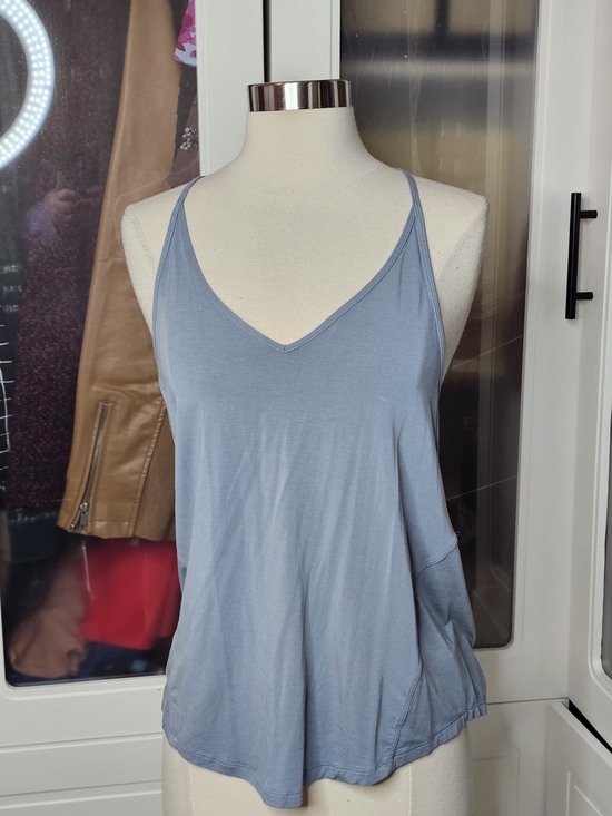 lululemon athletica Tops - lululemon athletica Dusty Blue V-Neck Spaghetti Strap Camisole